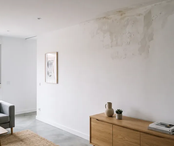 Condensación y moho en vivienda de Cartagena