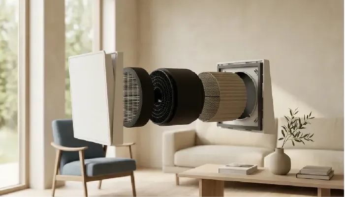 EcoPair ventilación descentralizada para humedad por condensación